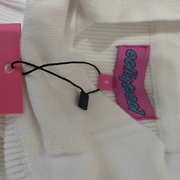 Edikted White Ribbed Knit Accessory - Picture 5 of 5